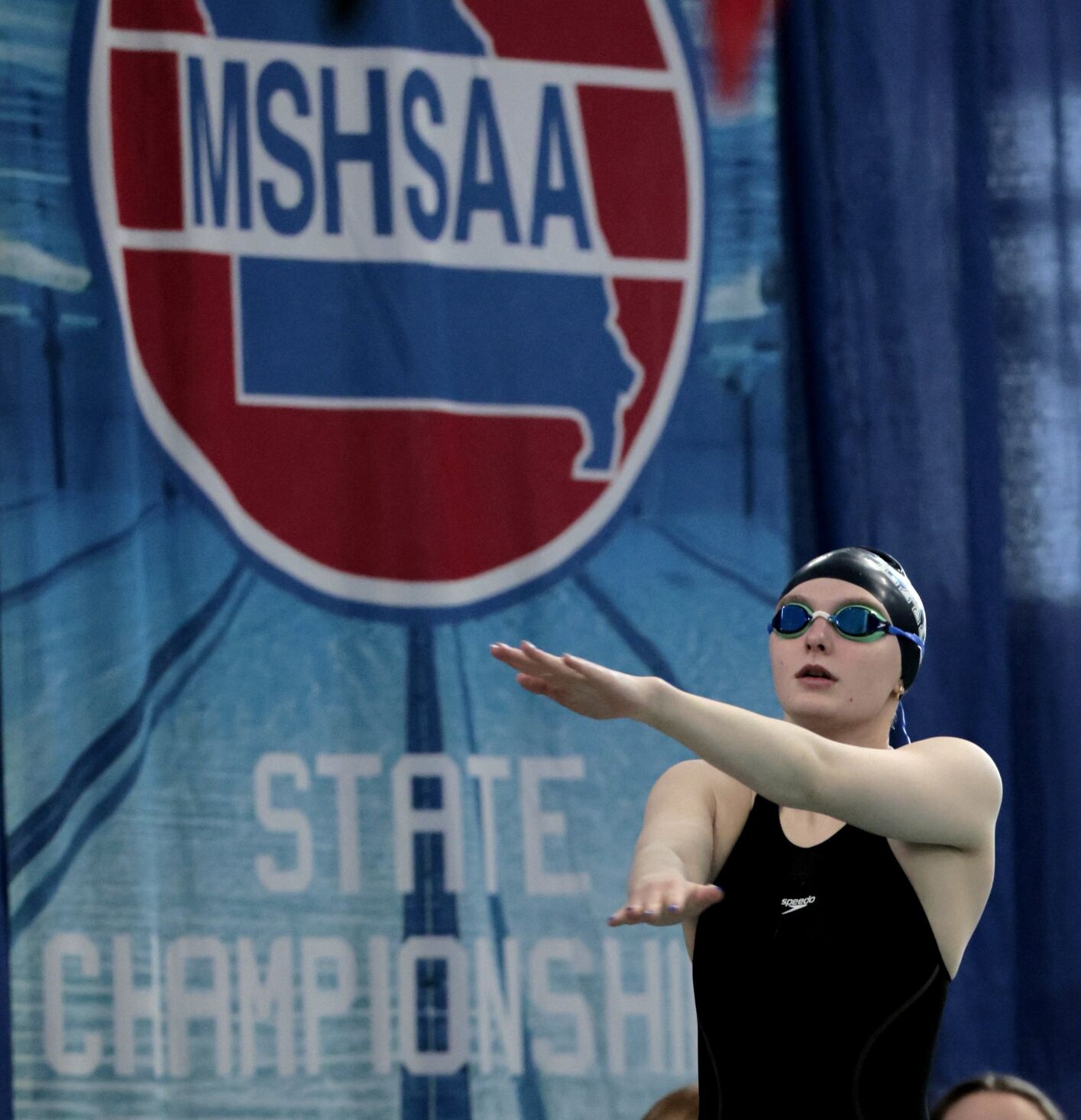 Clayton takes second place in Class 1 girls swimming and diving state finals